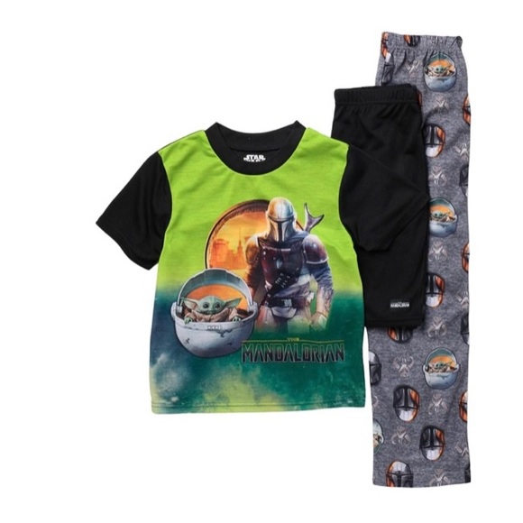Star Wars the Mandalorian 3 Piece Pajama Set
Size 8 like new - Picture 2 of 10